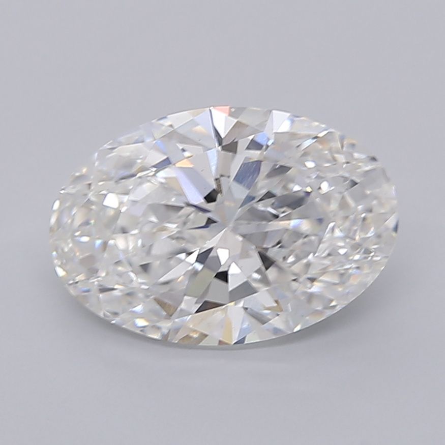 3.01 ct. oval Lab Grown Diamond front image