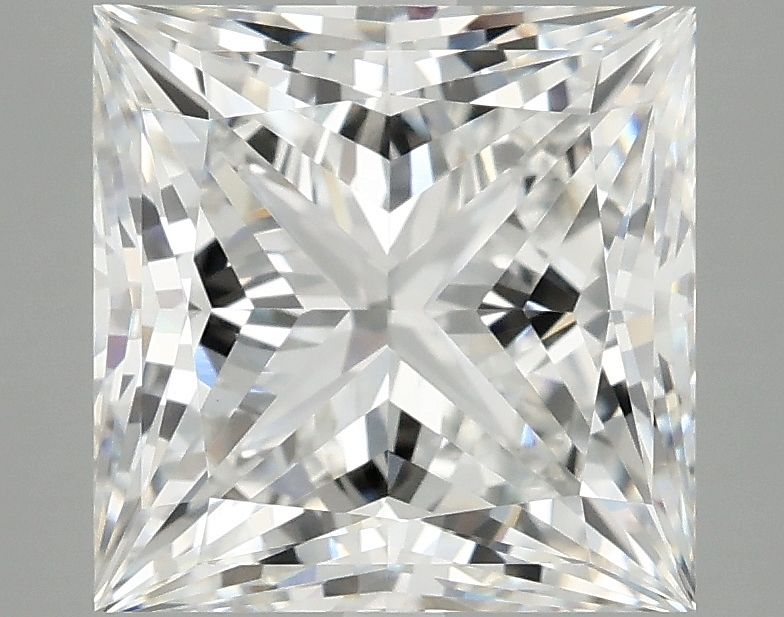 4.38 ct. princess Lab Grown Diamond front image