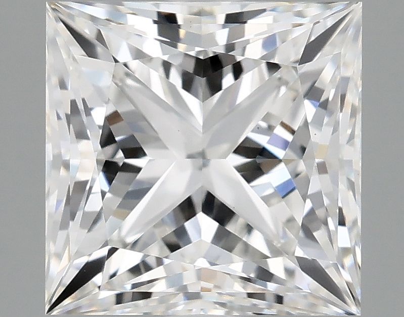 2.54 ct. princess Lab Grown Diamond front image
