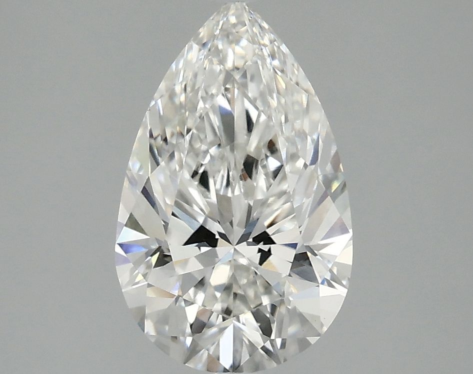 2.10 ct. pear Lab Grown Diamond front image