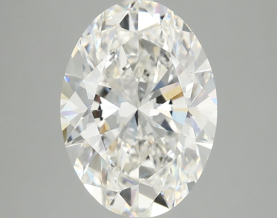 4.08 ct. oval Lab Grown Diamond front image