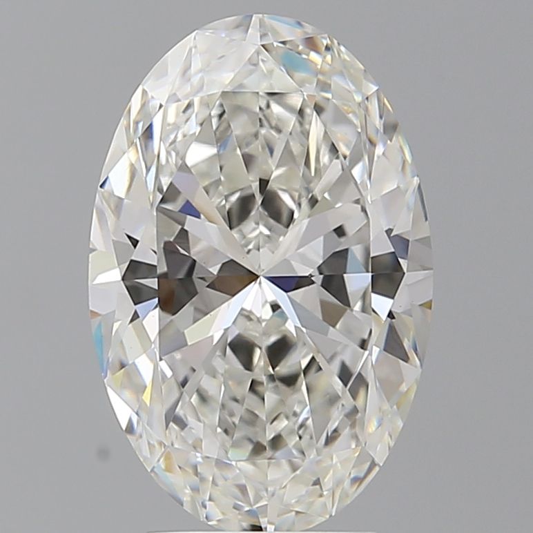 4.08 ct. oval Lab Grown Diamond front image