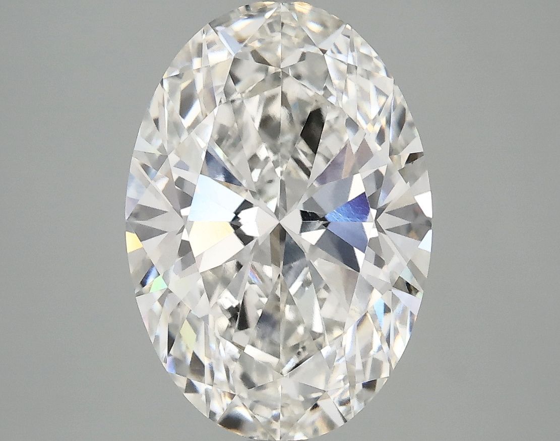 3.90 ct. oval Lab Grown Diamond front image