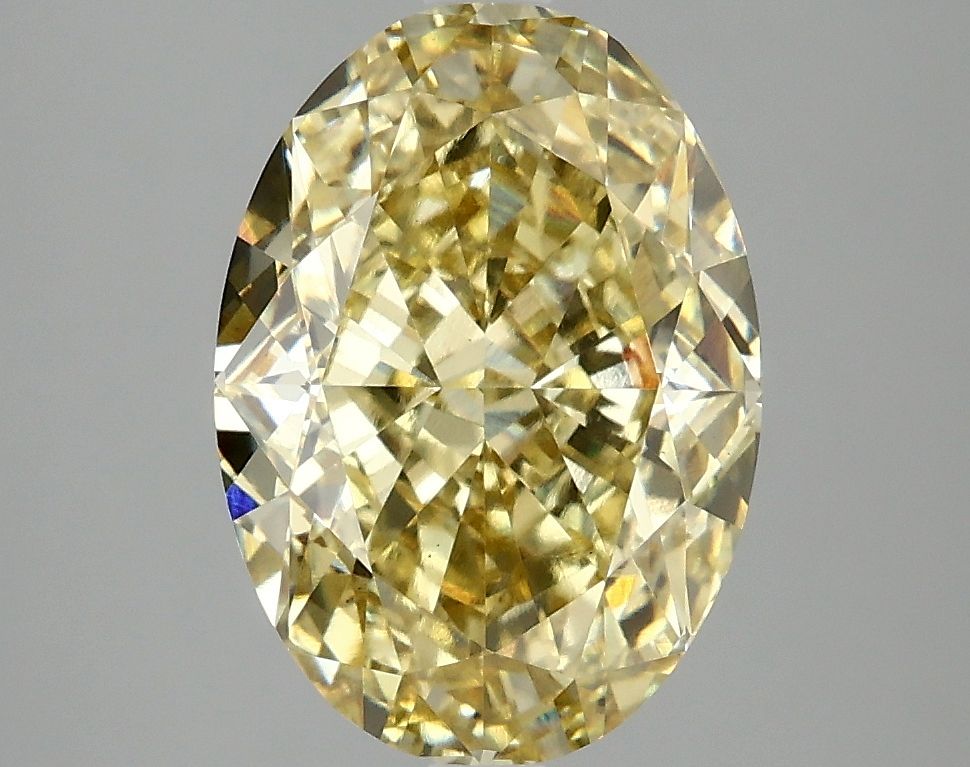 4.10 ct. oval Lab Grown Diamond front image