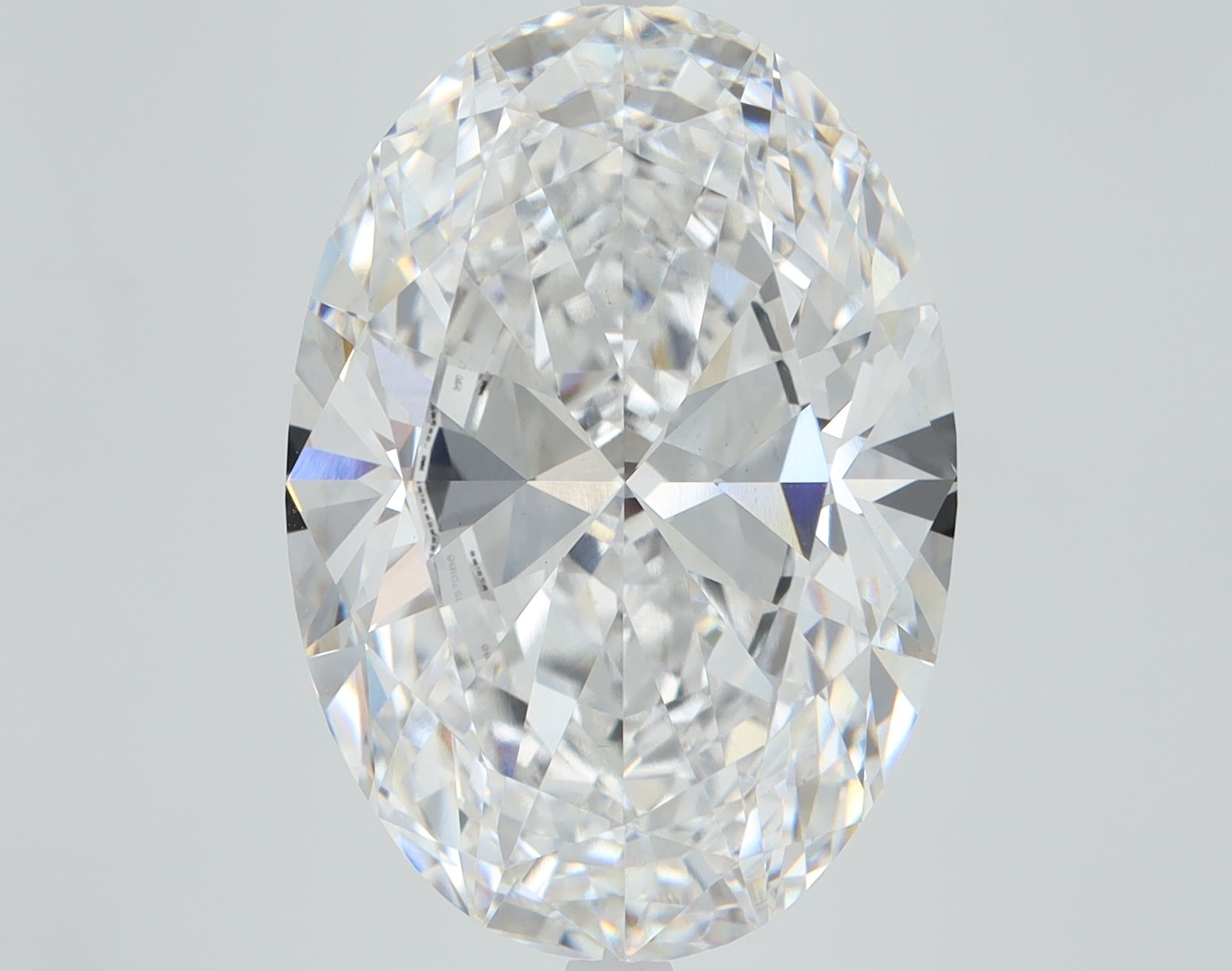 10.79 ct. oval Lab Grown Diamond front image