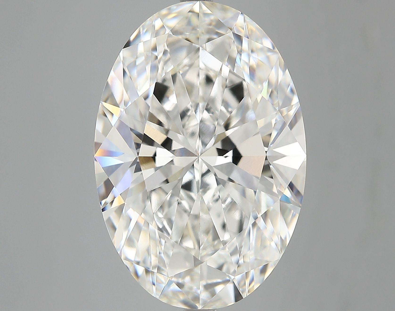 9.57 ct. oval Lab Grown Diamond front image