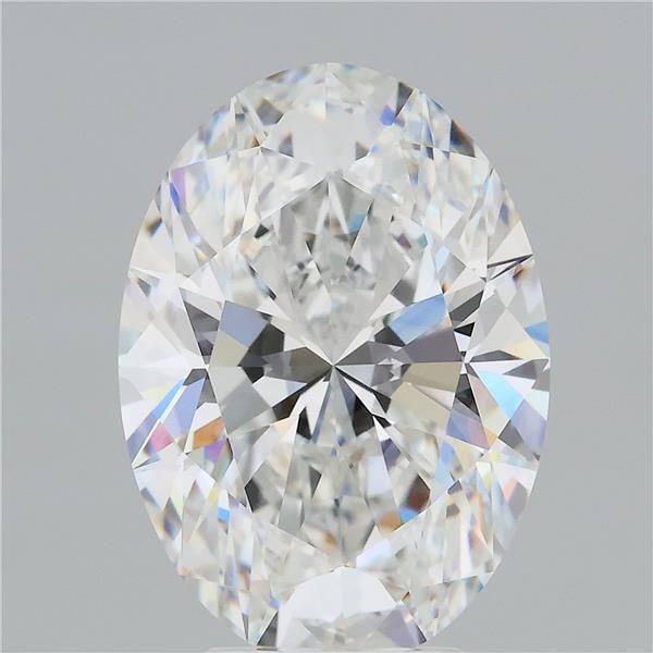 5.01 ct. oval Lab Grown Diamond front image