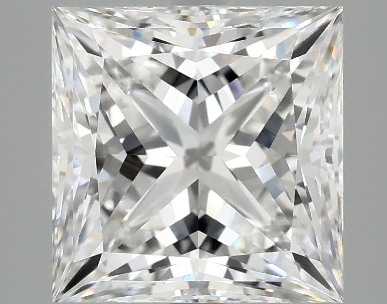 4.20 ct. princess Lab Grown Diamond front image