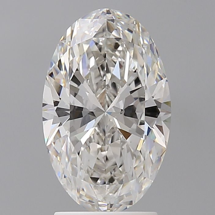 2.60 ct. oval Lab Grown Diamond front image