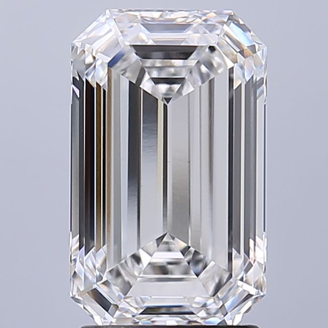 2.42 ct. emerald Lab Grown Diamond front image