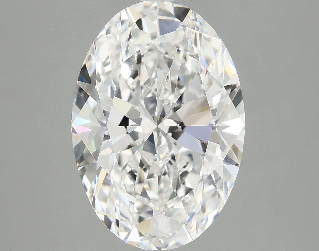 3.95 ct. oval Lab Grown Diamond front image