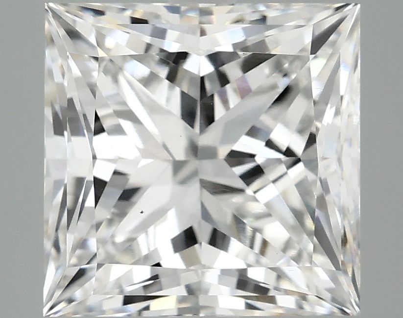 4.16 ct. princess Lab Grown Diamond front image