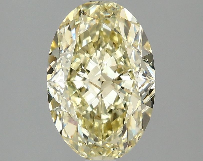 2.10 ct. oval Lab Grown Diamond front image