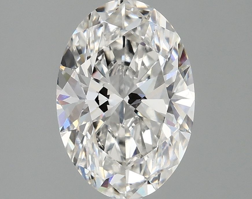 2.10 ct. oval Lab Grown Diamond front image