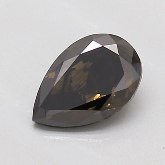 0.51ct Pear BLACK VS2