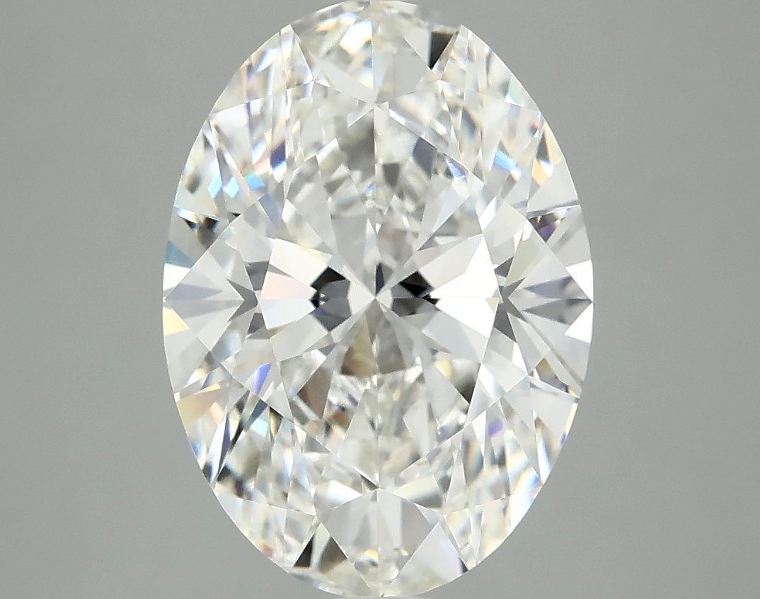 4.10 ct. oval Lab Grown Diamond front image
