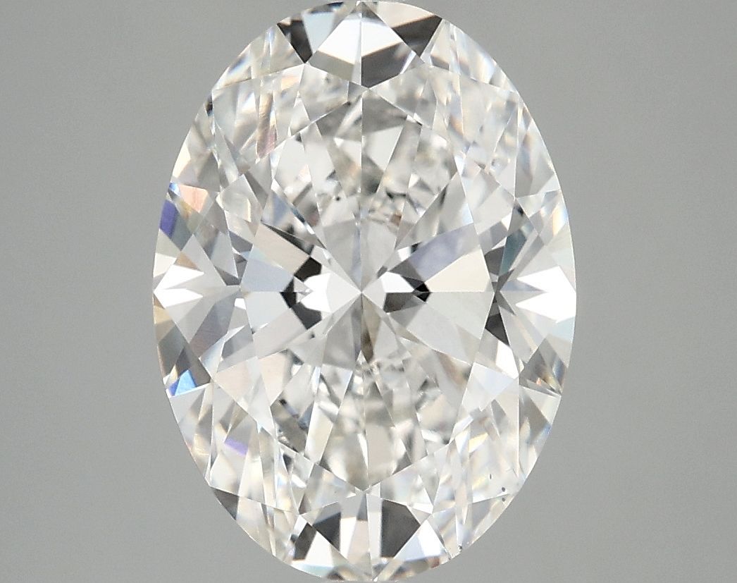 3.85 ct. oval Lab Grown Diamond front image