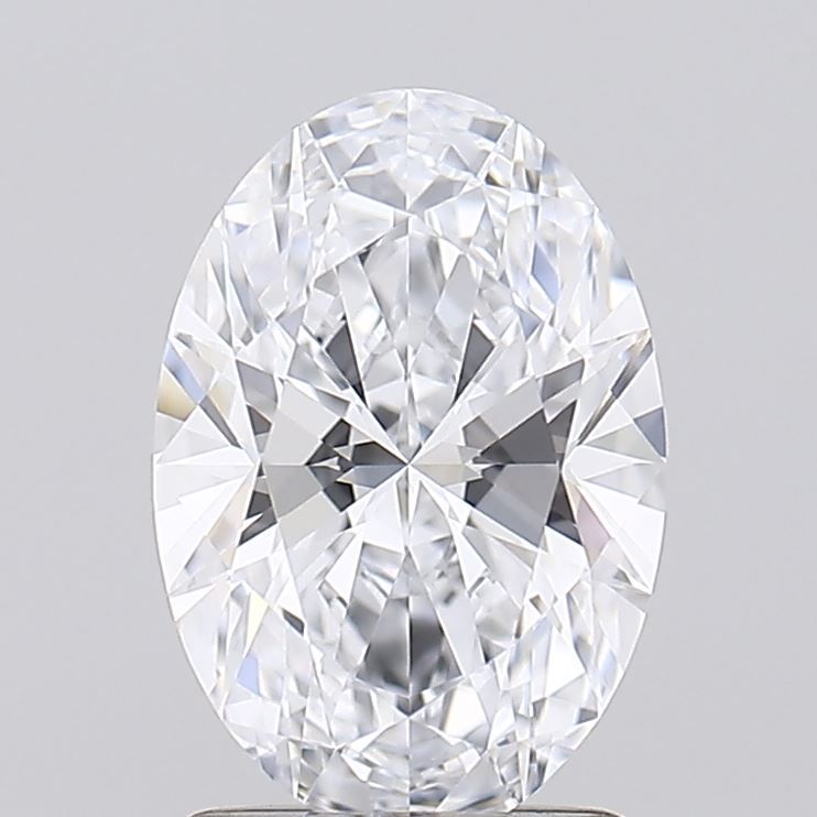 1.56 ct. oval Lab Grown Diamond front image