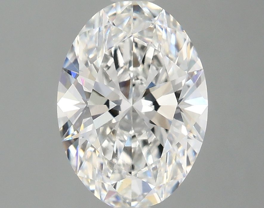2.10 ct. oval Lab Grown Diamond front image