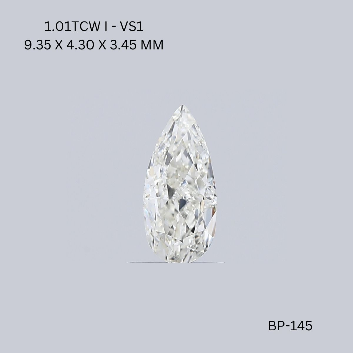 1.01 Carat Pear Diamond I VS1