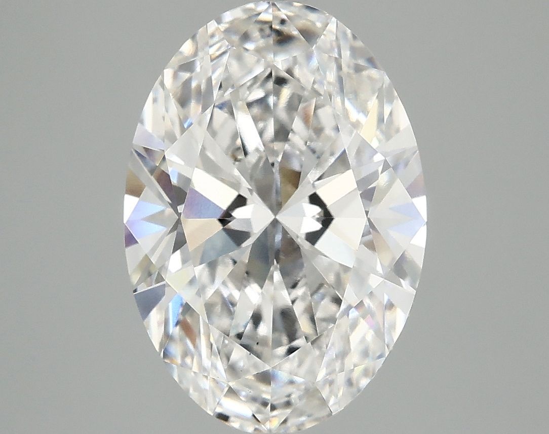 3.78 ct. oval Lab Grown Diamond front image