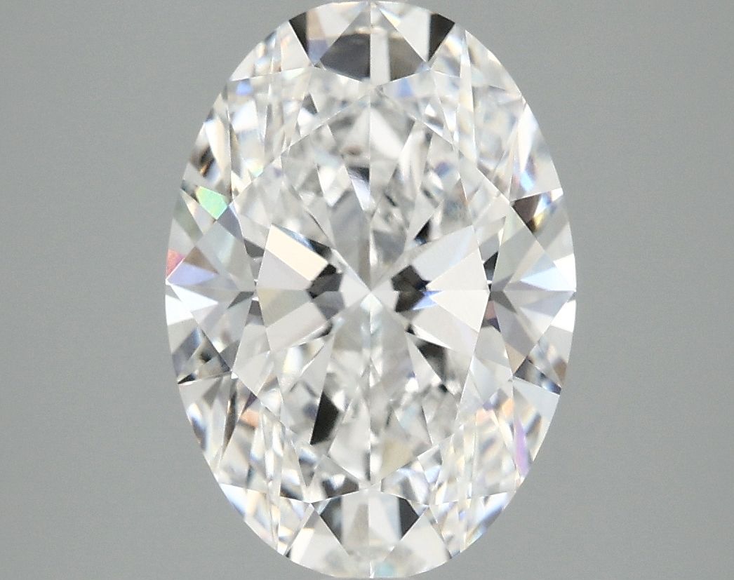 3.72 ct. oval Lab Grown Diamond front image