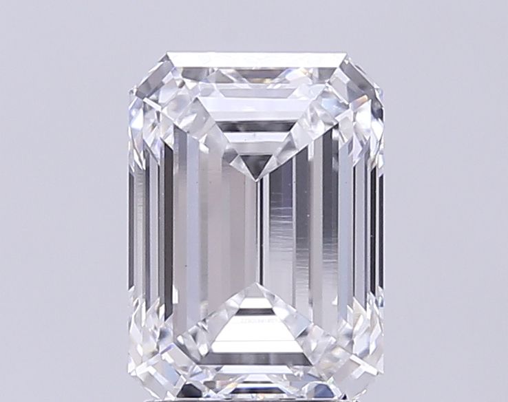 3.01 ct. emerald Lab Grown Diamond front image