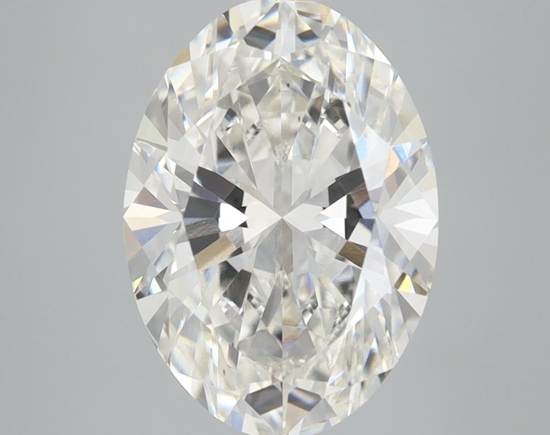 3.58 ct. oval Lab Grown Diamond front image