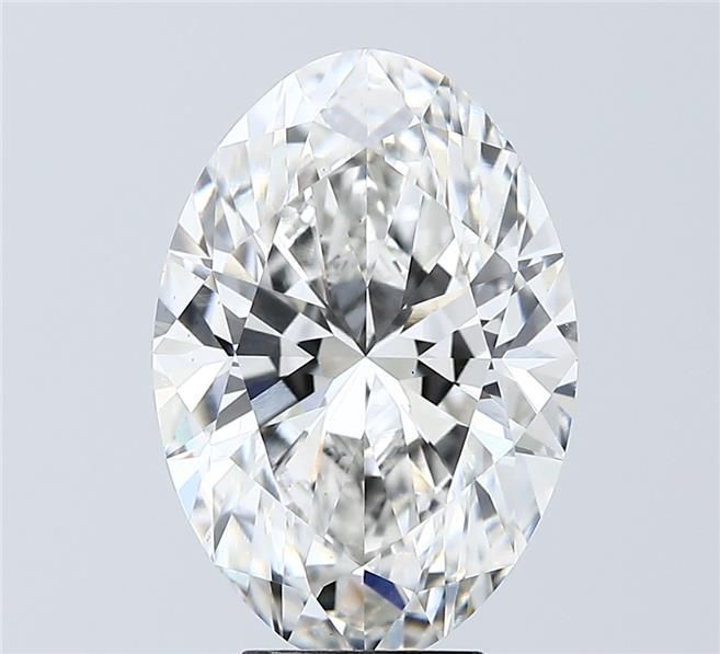 5.09 ct. oval Lab Grown Diamond front image
