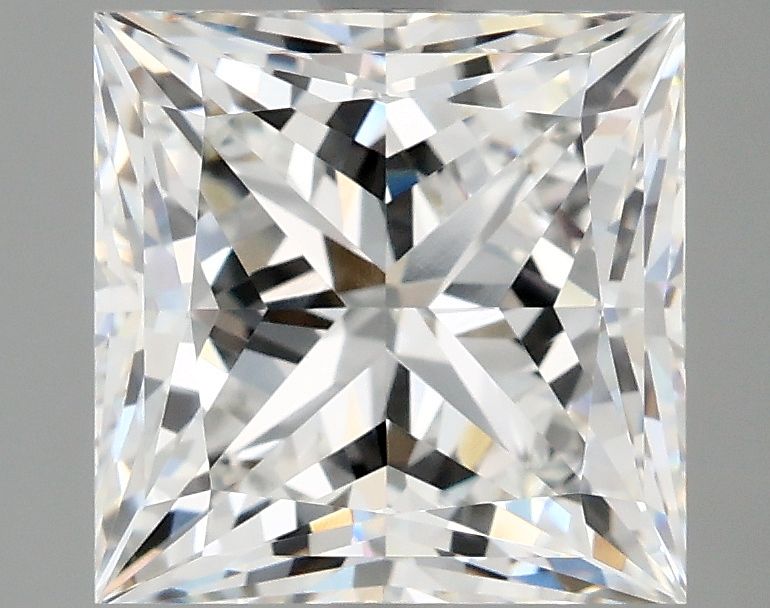 4.02 ct. princess Lab Grown Diamond front image