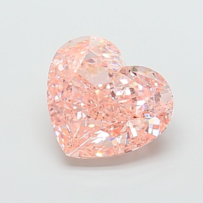 5.02 ct. heart Lab Grown Diamond front image