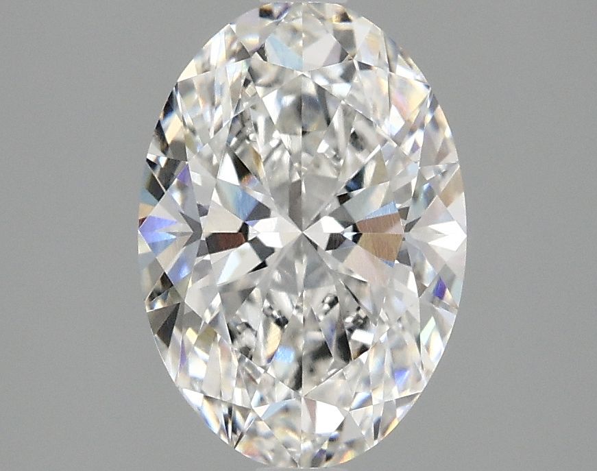2.10 ct. oval Lab Grown Diamond front image