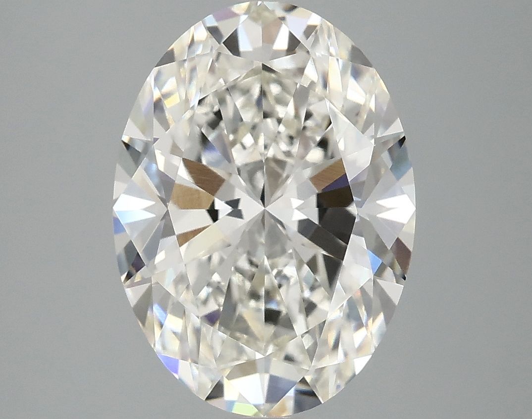 4.10 ct. oval Lab Grown Diamond front image