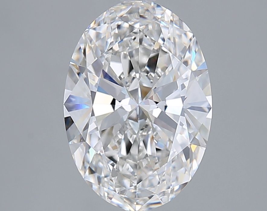 3.03 carat f VVS2 EX Cut IGI oval diamond