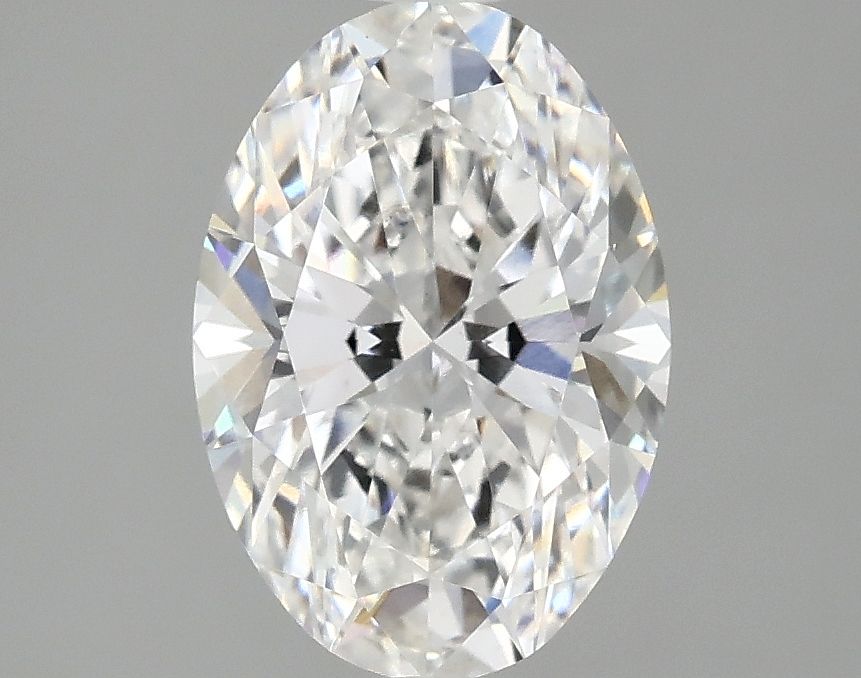 2.08 ct. oval Lab Grown Diamond front image