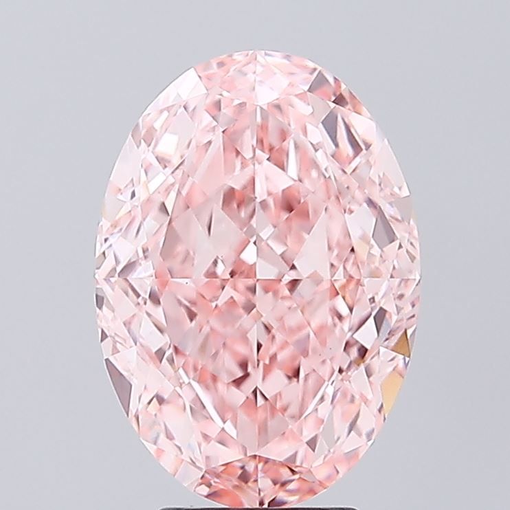 5.11 ct. oval Lab Grown Diamond front image