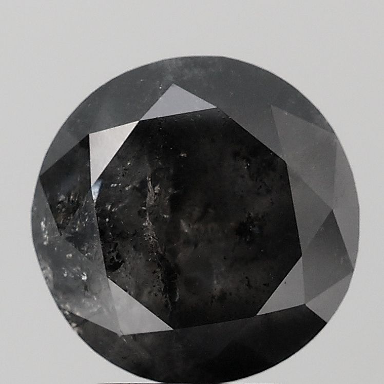 Rond · 4.81 ct · Fancy Dark Gray · VVS2