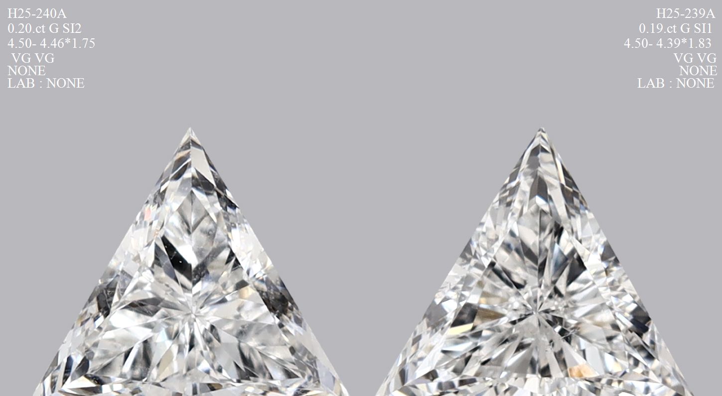 0.20ct Triangular G SI2