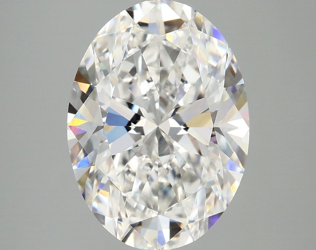 3.93 ct. oval Lab Grown Diamond front image