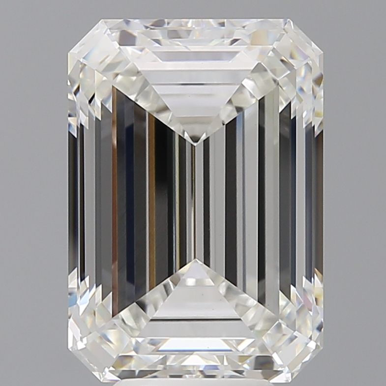 7.09 ct. emerald Lab Grown Diamond front image