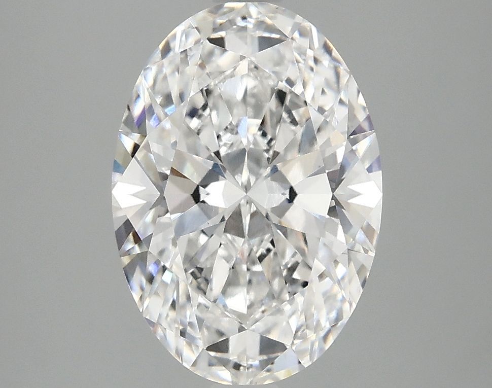 2.82 ct. oval Lab Grown Diamond front image