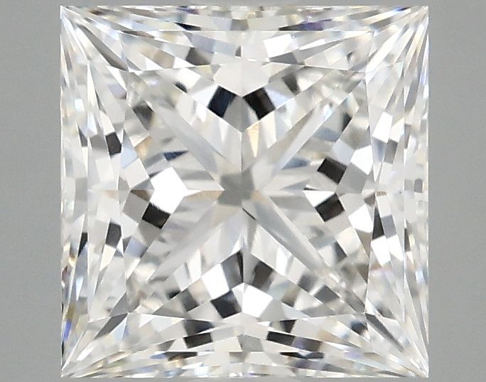 2.10 ct. princess Lab Grown Diamond front image