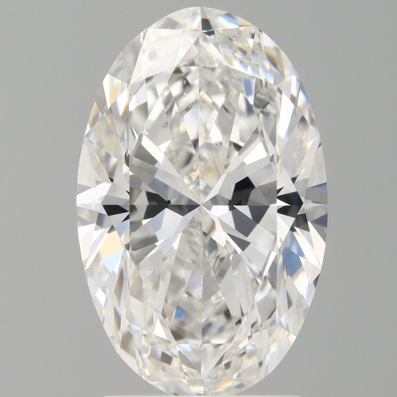 2.60 ct. oval Lab Grown Diamond front image