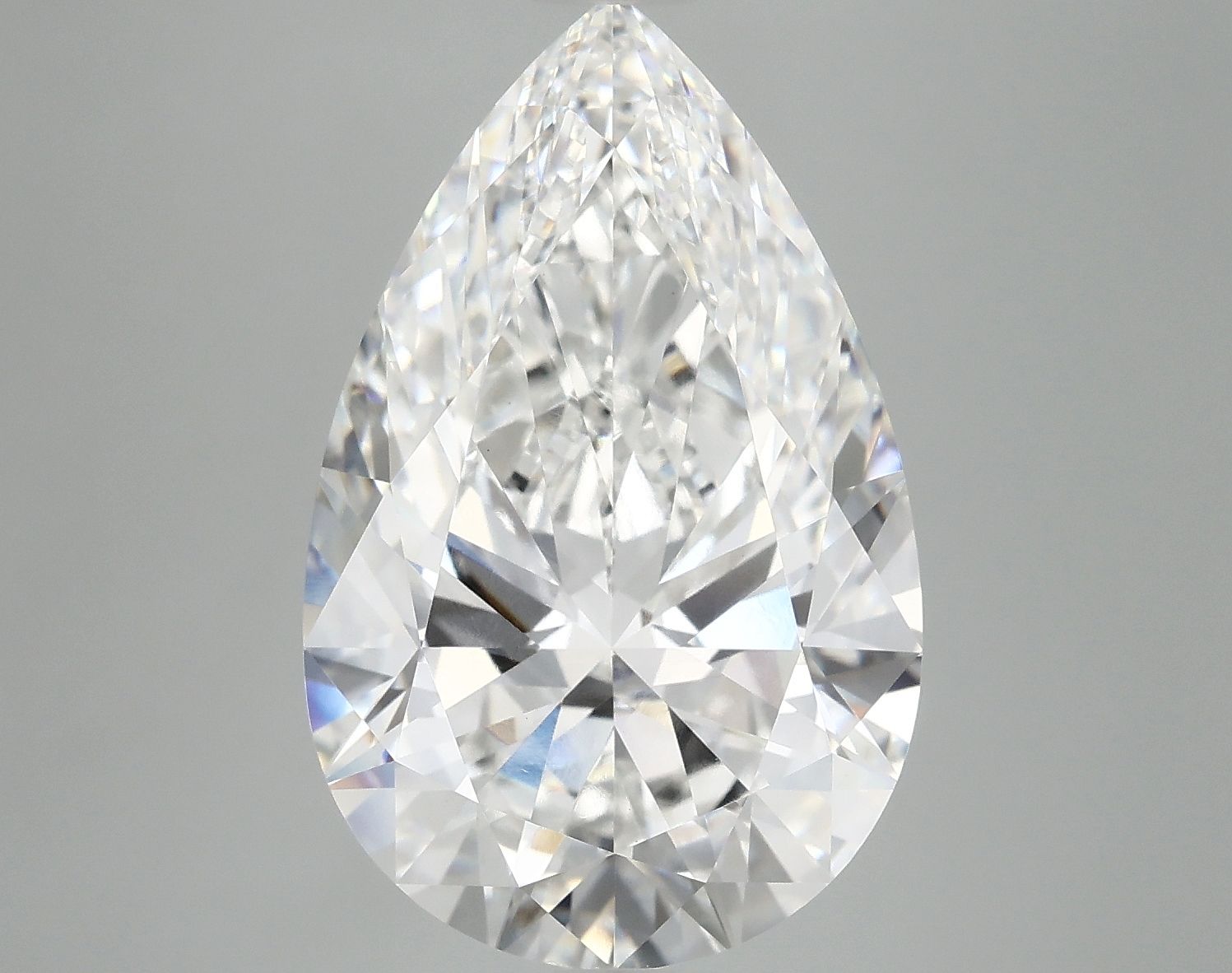7.66 ct. pear Lab Grown Diamond front image