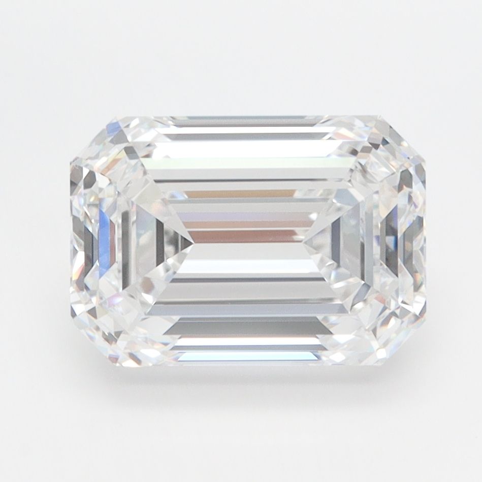 Diament LG szmaragdowy, 3.08 ct, D, IF