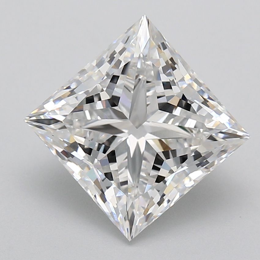 5.03 ct. princess Lab Grown Diamond front image