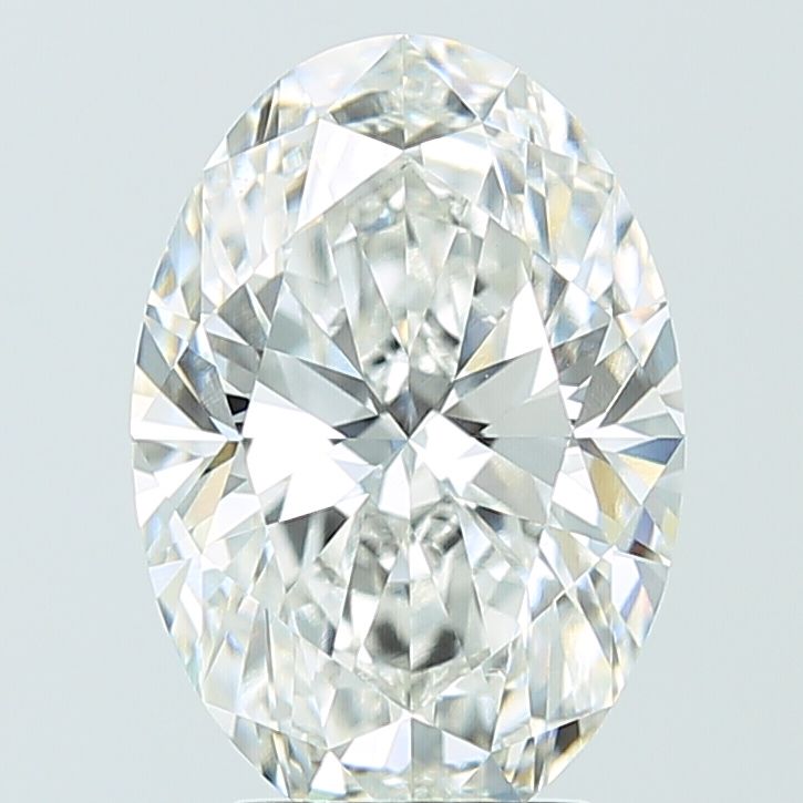 4.09 ct. oval Lab Grown Diamond front image