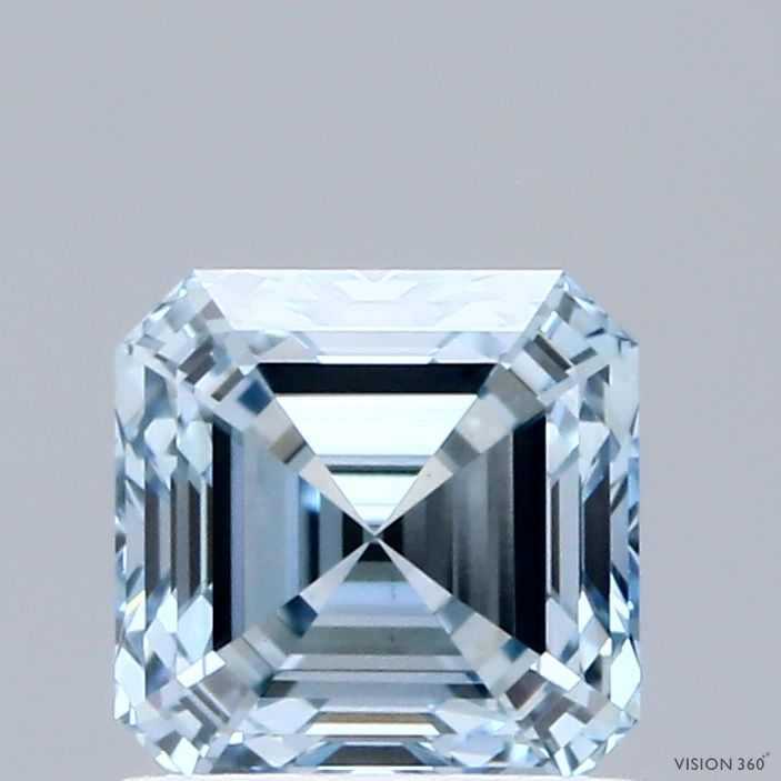 1.07 ct lab-grown Asscher Diamond