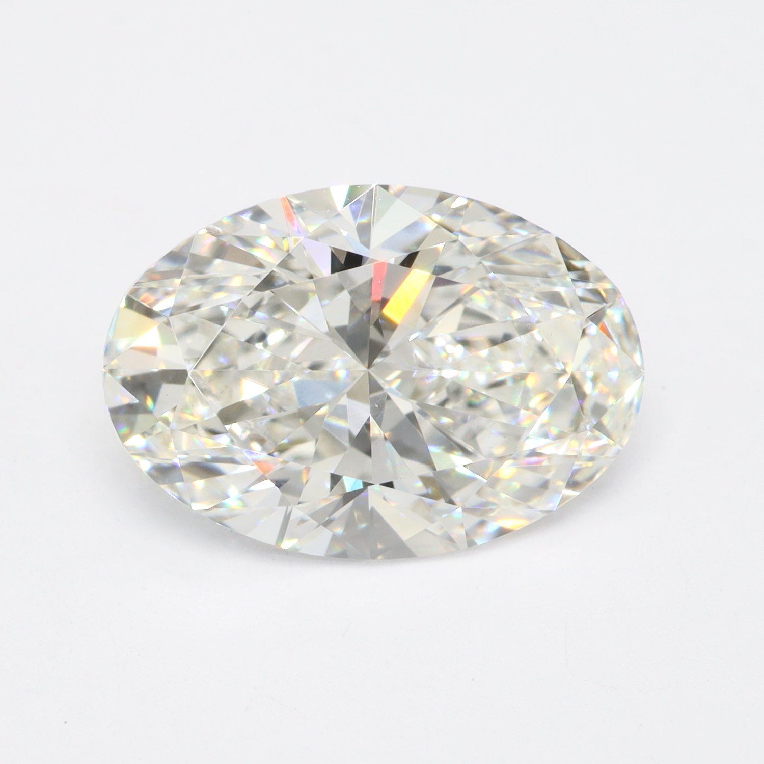 2.60 ct. oval Lab Grown Diamond front image