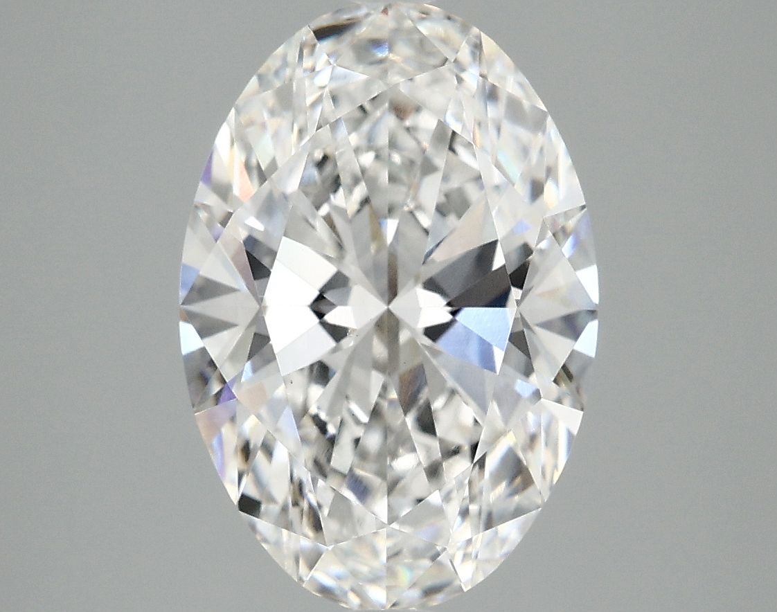 3.80 ct. oval Lab Grown Diamond front image